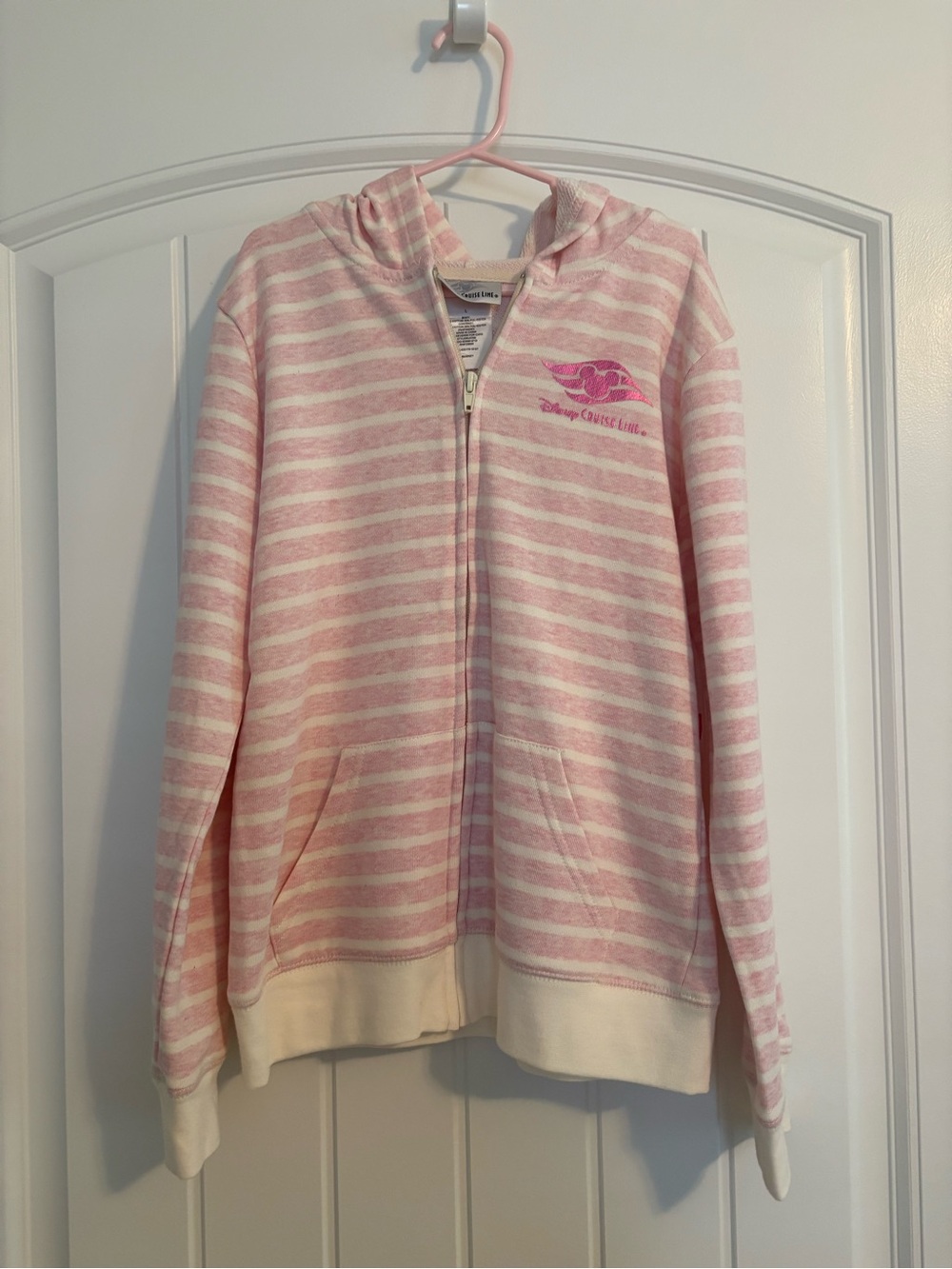 NWT Kid’s Disney Cruise Line Size Large Zip Up Hoodie